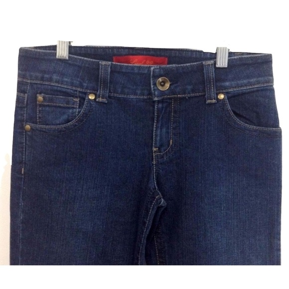 NWT Womens Size 24 26 or 27 Level 99 Anthropologie Blue Denim Stright Leg Jeans - Picture 1 of 3